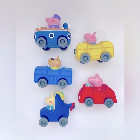 Peppa Pig & Friends Mini Buggies Vehicles 5 Piece Set - Picture 1 of 5